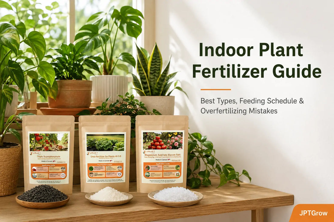 Indoor Plant Fertilizer Guide: Organic vs Synthetic, Feeding Schedules, and NPK Ratios for Houseplants