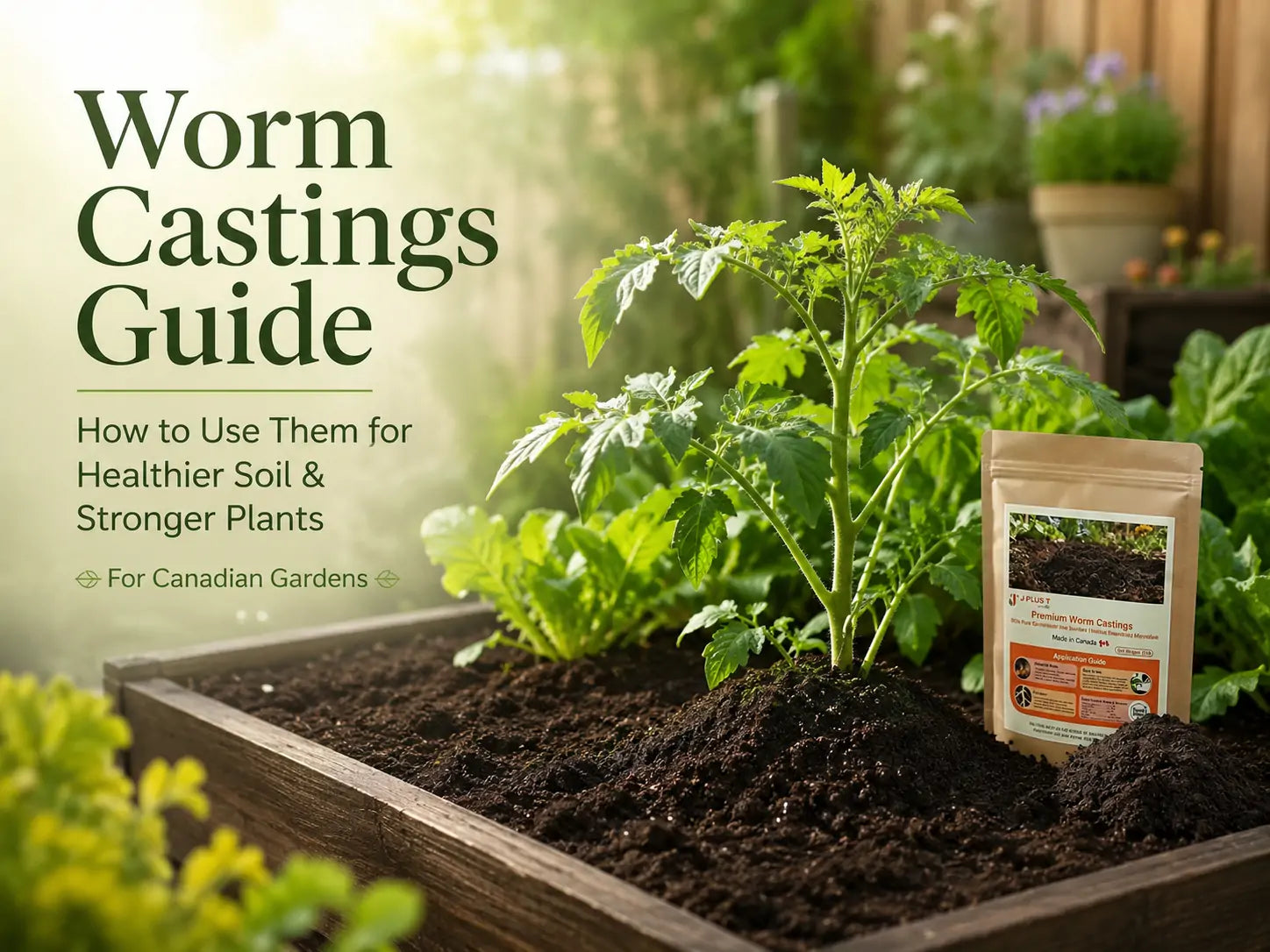Worm Castings for Gardens: Why Earthworm Castings Are One of the Best Organic Fertilizers