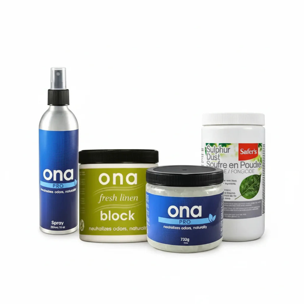 Shop powerful odor neutralizers and carbon filters for your indoor grow room. Keep the air fresh while using your pungent hydroponic fertilizer and plant food.