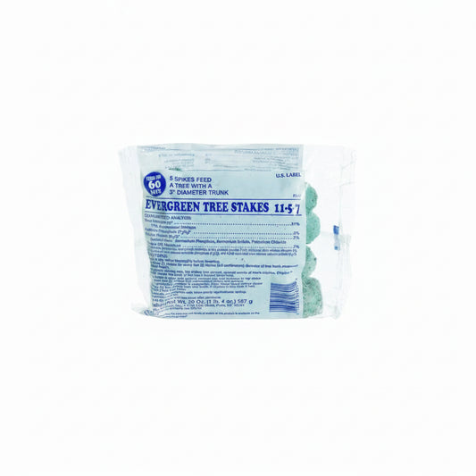 Fertilizer for Plants - Jobe's Evergreen Tree Spikes, 5 Spikes per Clear Bag| Deep Root Plant Food for Conifers & Pines