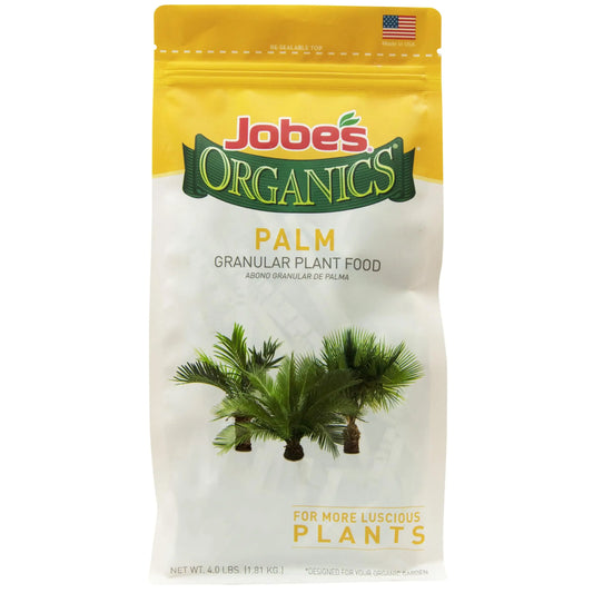 Organic Fertilizer - Jobe's Fruit & Citrus 3-5-5 Granular, 4LB | Biozome Plant Food for Fruit Trees