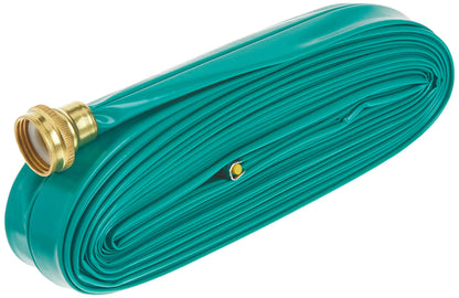 Sprinkler Hose - Andrews 50-Foot 2 Tube Green Soaker | Flexible Garden Watering Tool for Lawns & Beds