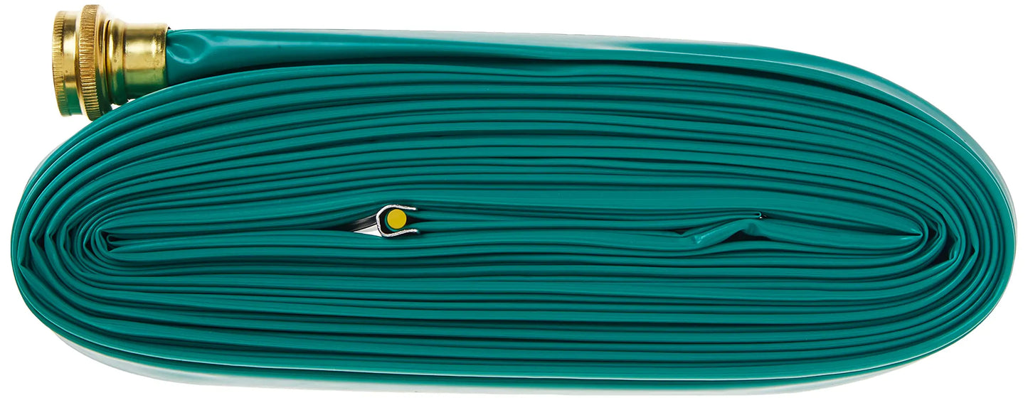 Sprinkler Hose - Andrews 50-Foot 2 Tube Green Soaker | Flexible Garden Watering Tool for Lawns & Beds