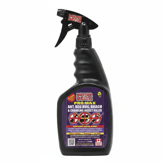 Insect Killer Spray - Doktor Doom Pro Max, 1L | Ready-to-Use Botanical Pest Control
