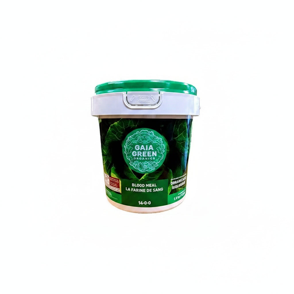 Blood Meal - Gaia Green Organic Nitrogen Fertilizer 14-0-0, 1.5kg High Nitrogen Plant Food for Vegetables