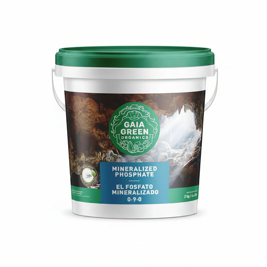 Soil Amendments - Gaia Green Mineralized Phosphate, 2kg High Phosphorus Organic Fertilizer for Blooms