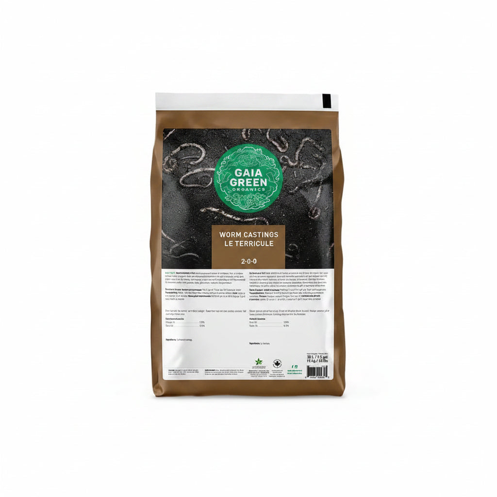 Worm castings - Gaia Green Premium Organic Vermicompost, 30L | Natural Soil Builder for Indoor Plants & Gardens