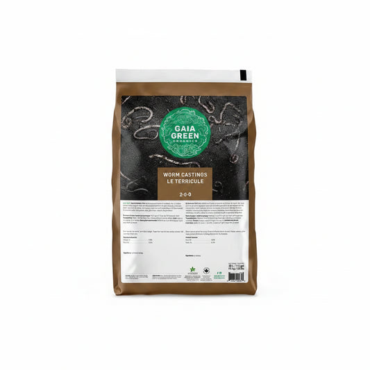 Worm castings - Gaia Green Premium Organic Vermicompost, 30L | Natural Soil Builder for Indoor Plants & Gardens