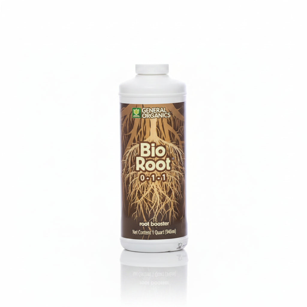 Organic Liquid Fertilizer - General Hydroponics BioRoot Natural Root Booster & Plant Food for Seedlings & Clones