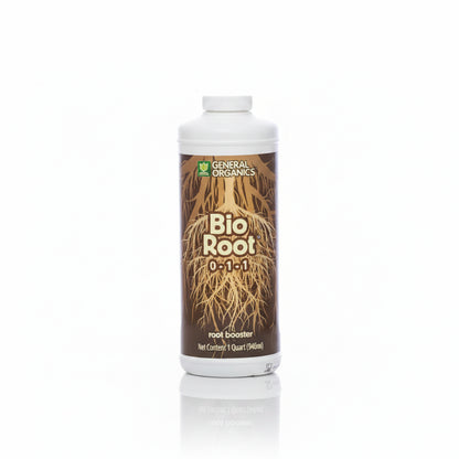Organic Liquid Fertilizer - General Hydroponics BioRoot Natural Root Booster & Plant Food for Seedlings & Clones