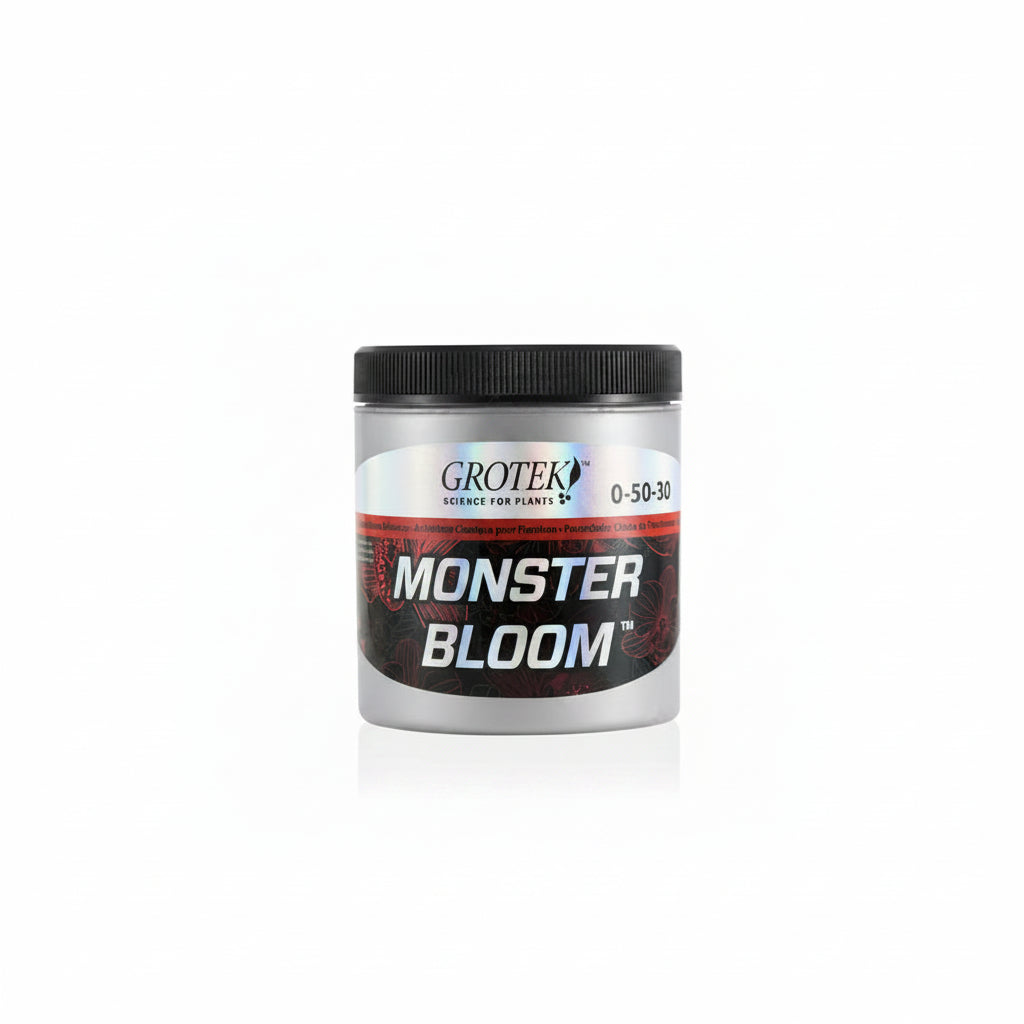 Water Soluble Fertilizer - Grotek Monster Bloom Powder 0-50-30, 130g High Phosphorus Plant Food for Yields