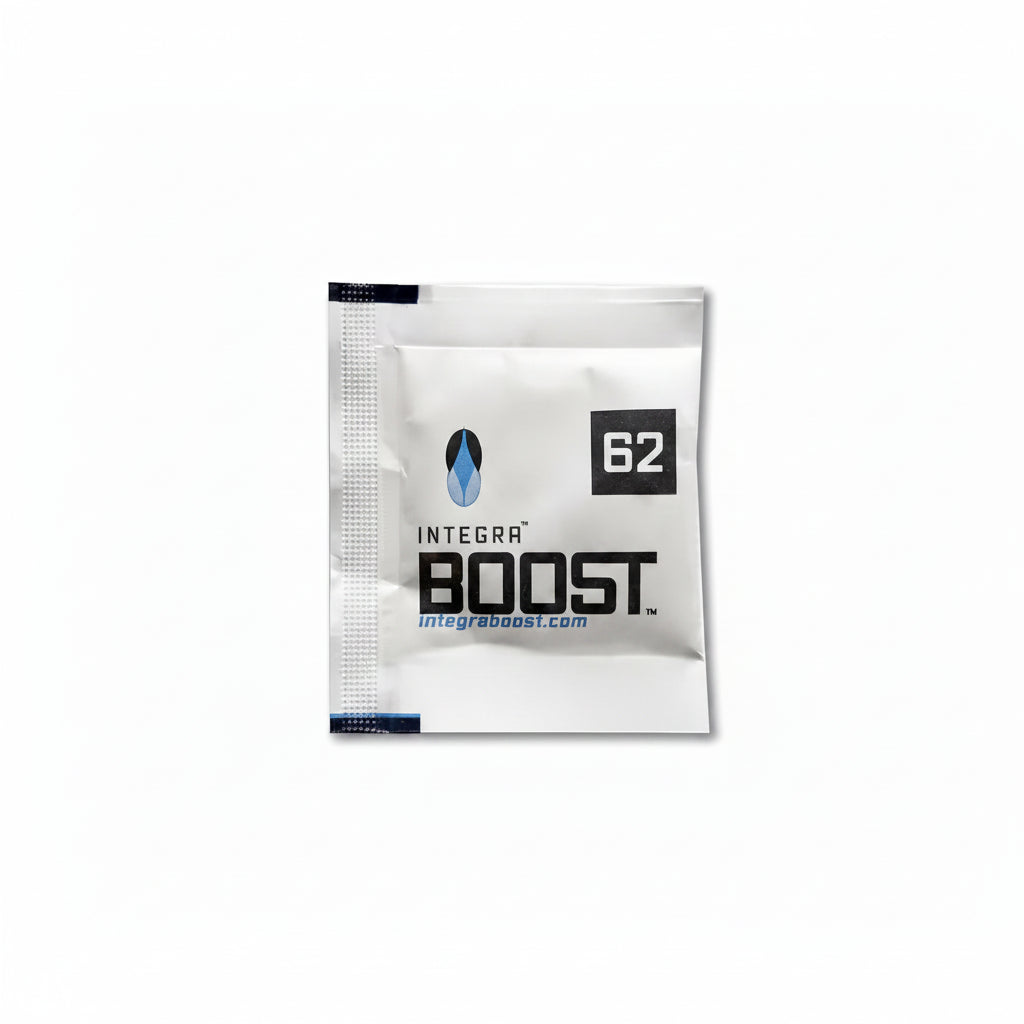 Humidity Control Pack - Integra Boost 62% RH, 12 Pack | 2-Way Moisture Regulation for Seeds & Herbs