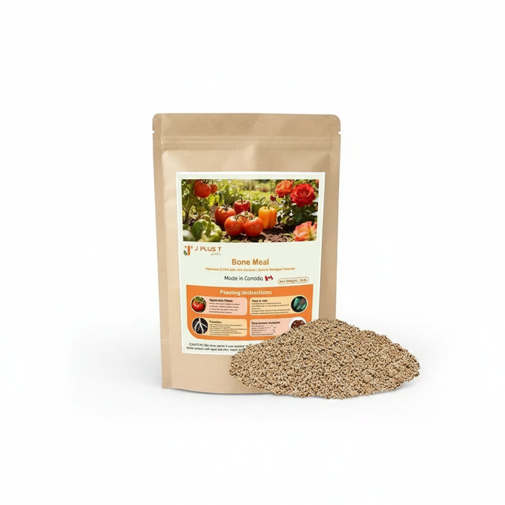 J PLUS T Bone Meal 2-14-0 bag with bone meal granules