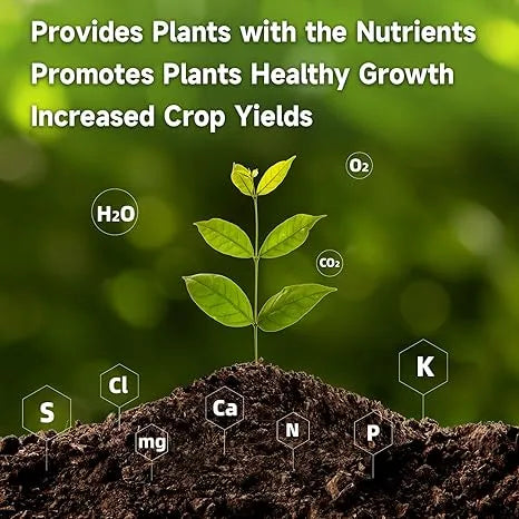 Soil Amendments - J PLUS T Garden Sulphur Pellets 99.9%, 1LB Premium pH Lowering Agent for Acid-Loving Plants