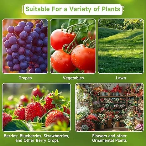 Soil Amendments - J PLUS T Garden Sulphur Pellets 99.9%, 1LB Premium pH Lowering Agent for Acid-Loving Plants