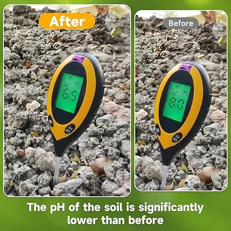 Soil Amendments - J PLUS T Garden Sulphur Pellets 99.9%, 1LB Premium pH Lowering Agent for Acid-Loving Plants
