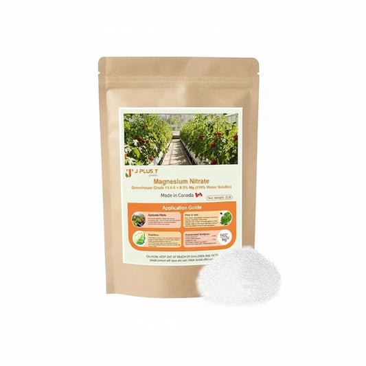 Water Soluble Fertilizer - J PLUS T Magnesium Nitrate 11-0-0, 5LB | Premium Plant Food for Lush Green Foliage