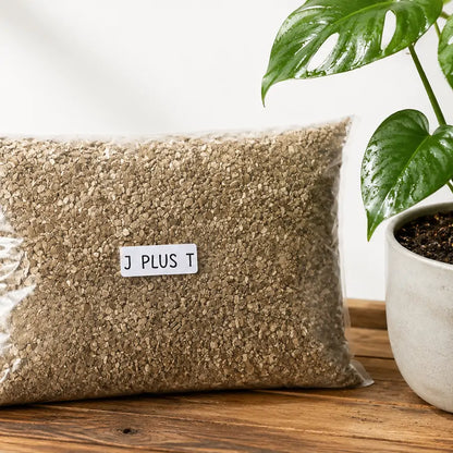 Vermiculite - J PLUS T Premium Coarse Soil Conditioner, 10L High Moisture Retaining Amendment for Plants