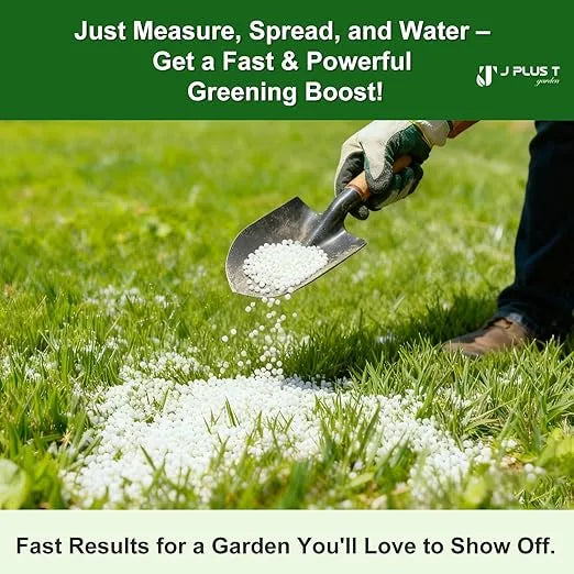 Fertilizer for Plants - J PLUS T Pure Urea 46-0-0, 5LB | High Nitrogen Water Soluble Plant Food