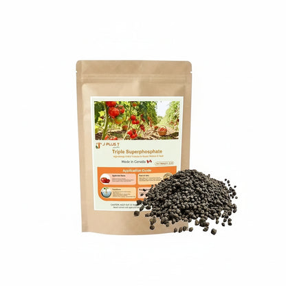 Fertilizer for Plants - J PLUS T Triple Superphosphate 0-46-0, 5LB | High Phosphorus Plant Food for Blooms