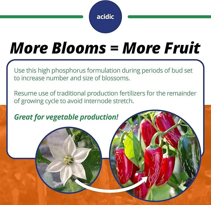 Water Soluble Fertilizer - Jack's Classic Blossom Booster 10-30-20, 1.5lb | High Phosphorus Plant Food