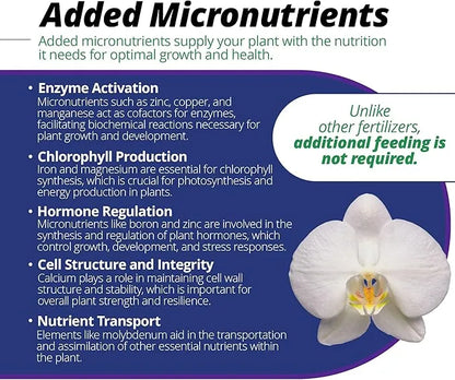 Indoor Plant Fertilizer - Jack's Classic Orchid Special 30-10-10, 8oz | Premium Water Soluble Plant Food