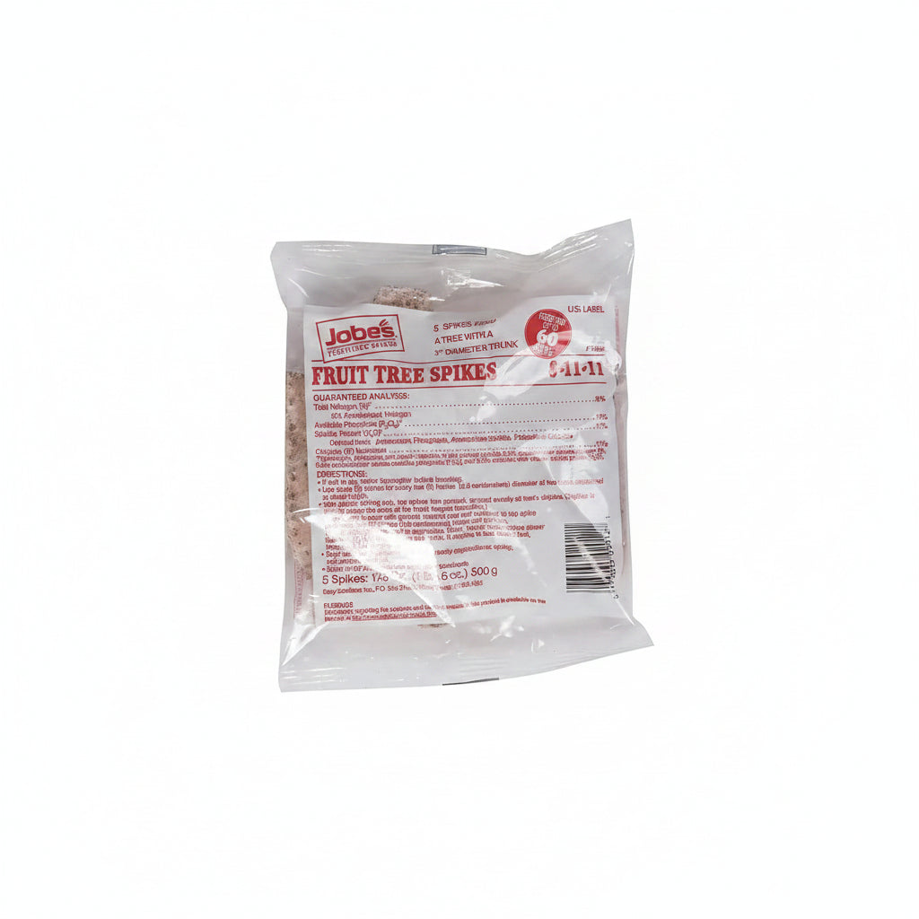 Fertilizer for Plants - Jobe's Fruit & Citrus Spikes 8-11-11, 9 Pack | Slow Release Tree Plant Food