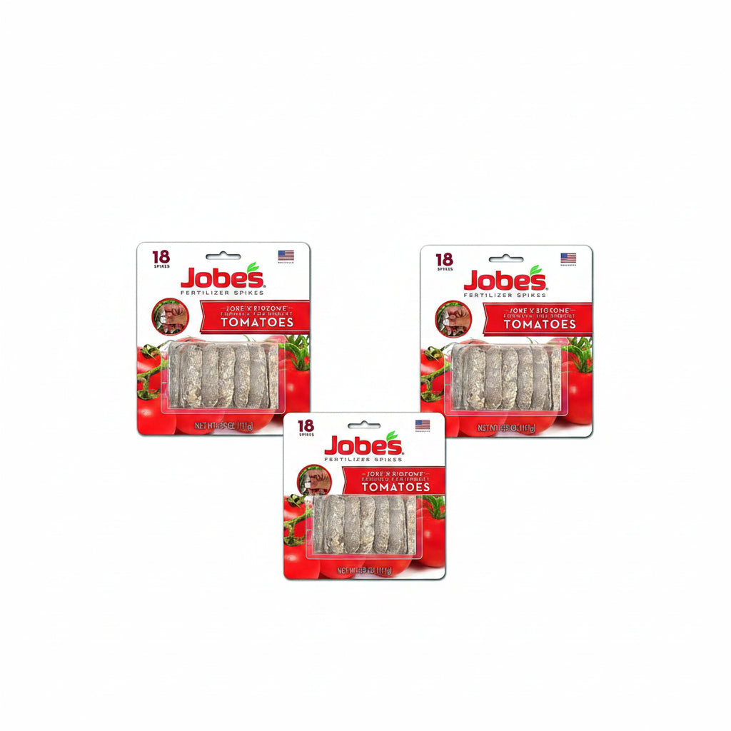 Fertilizer for Plants - Jobe's Tomato Spikes 6-18-6, 54 Pack | High Yield Plant Food for Vegetables