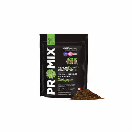 Seed Starting Mix - Premier Horticulture Organic Seed Starter, 8qt Premium Soil for Seedlings & Cuttings