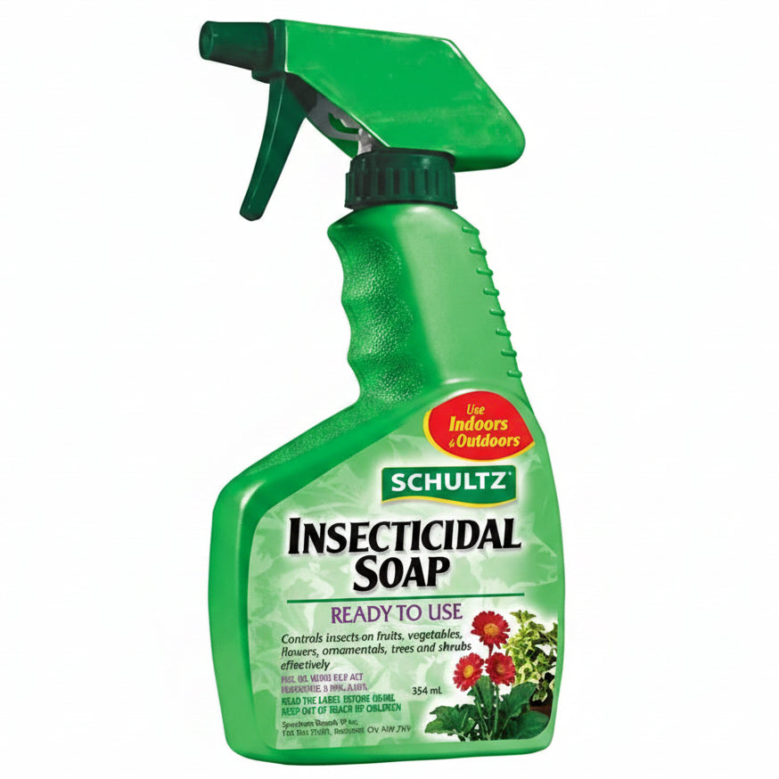 Insecticidal Soap - Safer's Ready-to-Use Spray, 354ml | Gentle Pest Control for Houseplants